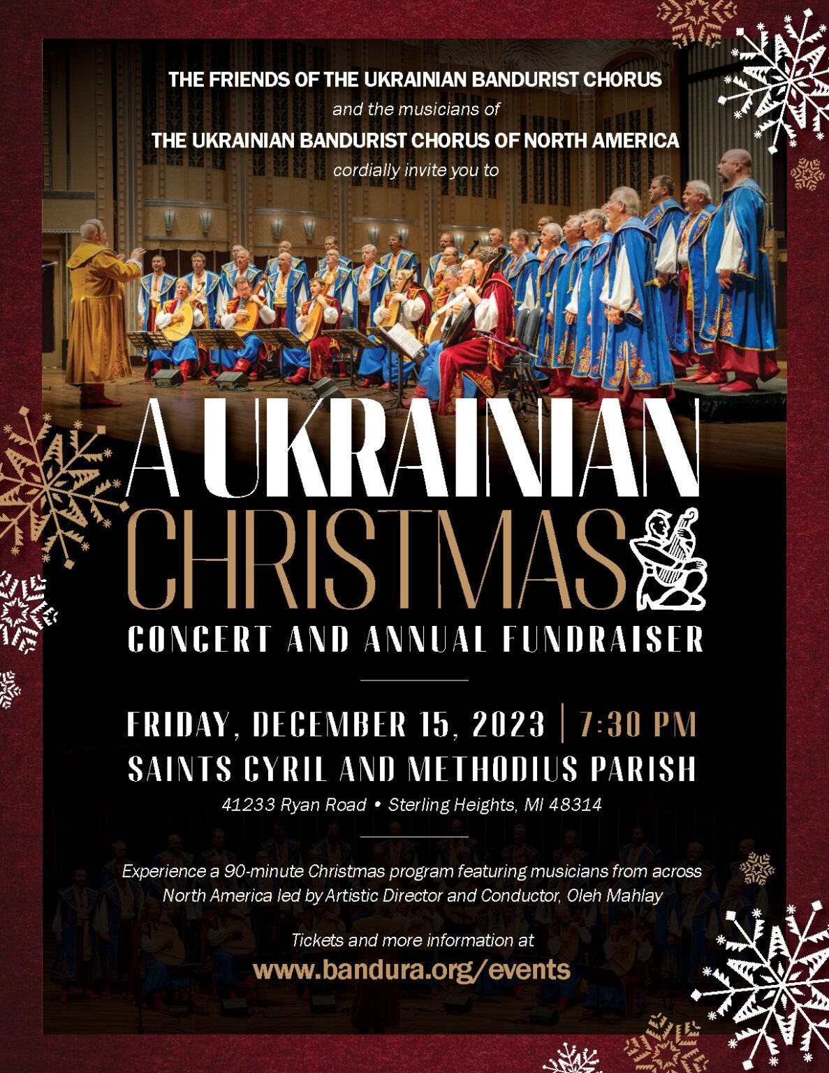 A Ukrainian Christmas Concert SS. Cyril and Methodius Parish